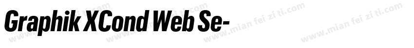 Graphik XCond Web Se字体转换